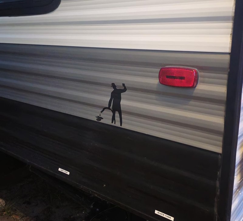 Pegatinas divertidas para autocaravanas