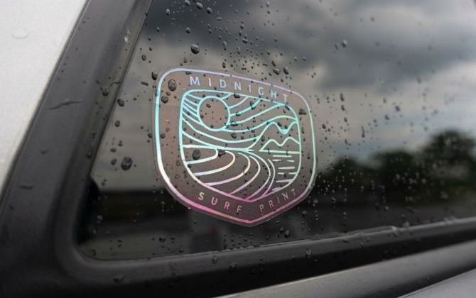 Aplicación de pegatinas impermeables personalizadas 2